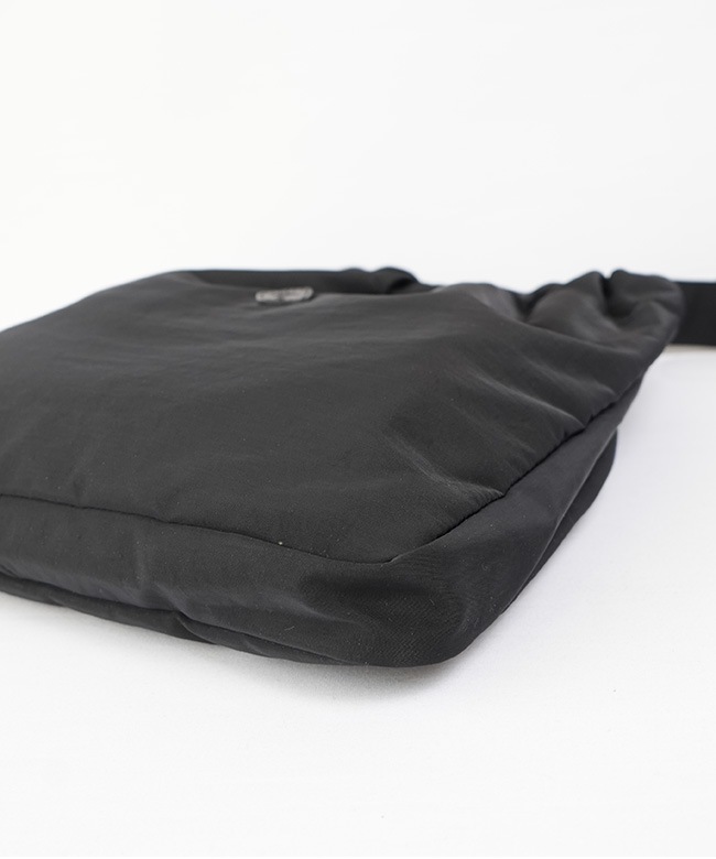 side gather bag／コーデュラブラック CL3807]【保存袋・同素材の小物入れ付き】CLEDRAN(クレドラン)POUCH