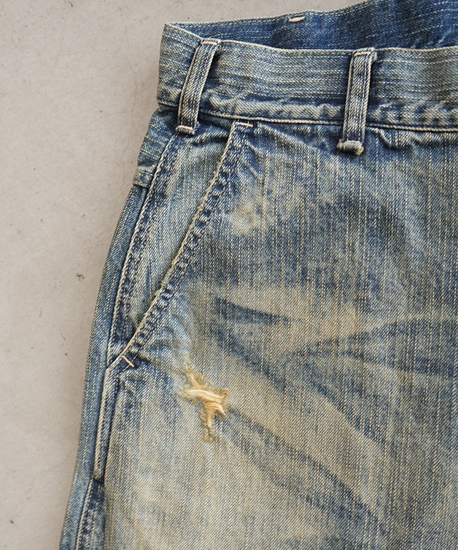 PORTER CLASSIC(ポータークラシック) STEINBECK DENIM PAINTER PANTS 