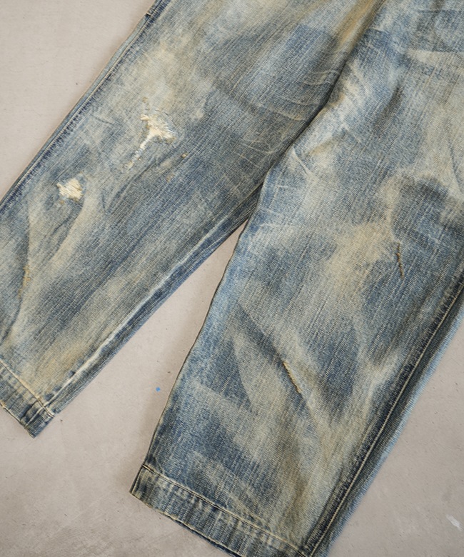 PORTER CLASSIC(ポータークラシック) STEINBECK DENIM PAINTER PANTS 