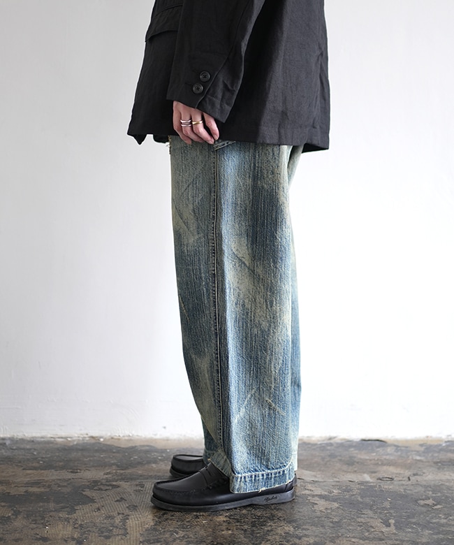 PORTER CLASSIC(ポータークラシック) STEINBECK DENIM PAINTER PANTS