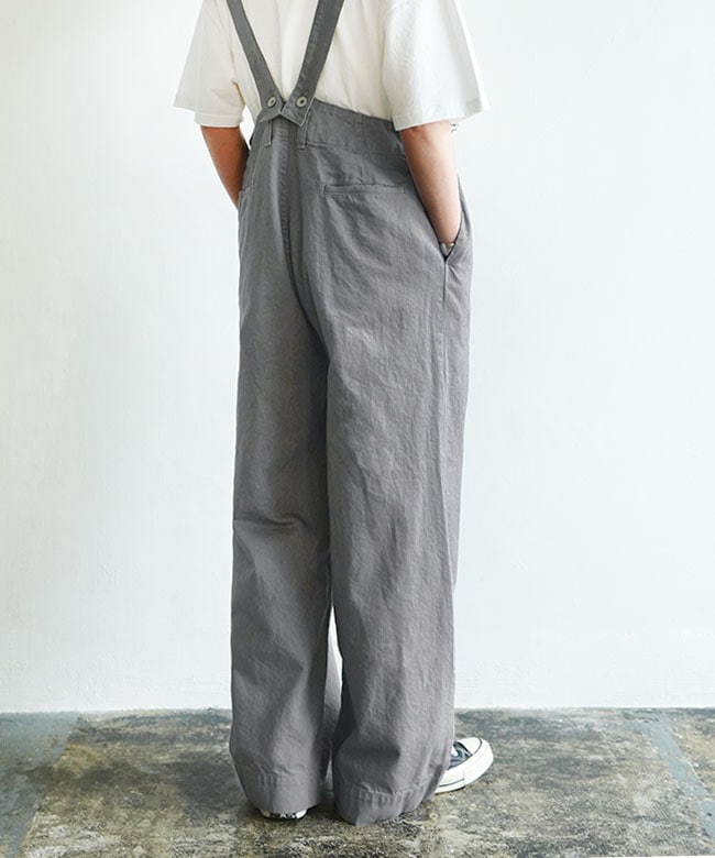 VC-2726]Veritecoeur(ヴェリテクール) サスペンダーデニムパンツ