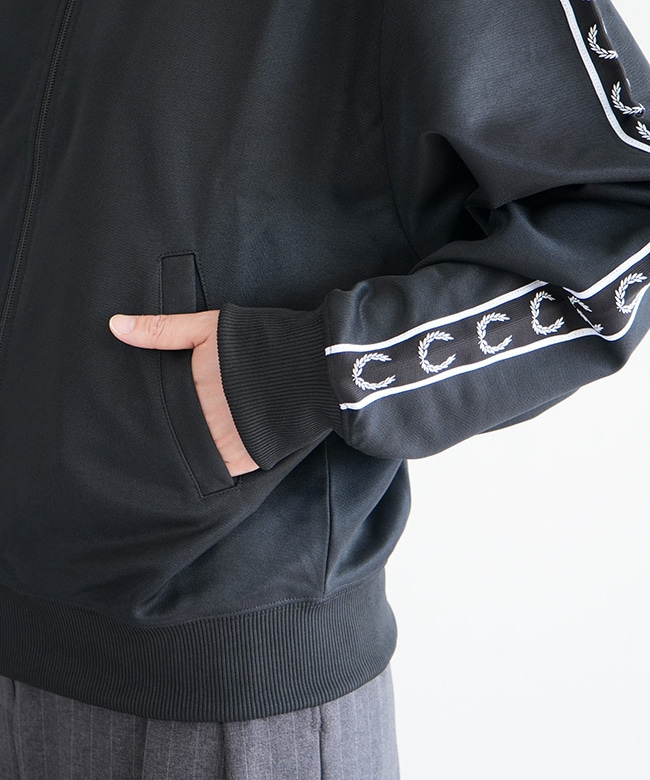 フレッドペリー ツインテープ トラックジャケットFRED PERRY 楽天市場】フレッドペリー テープド・トラックジャケット J4620