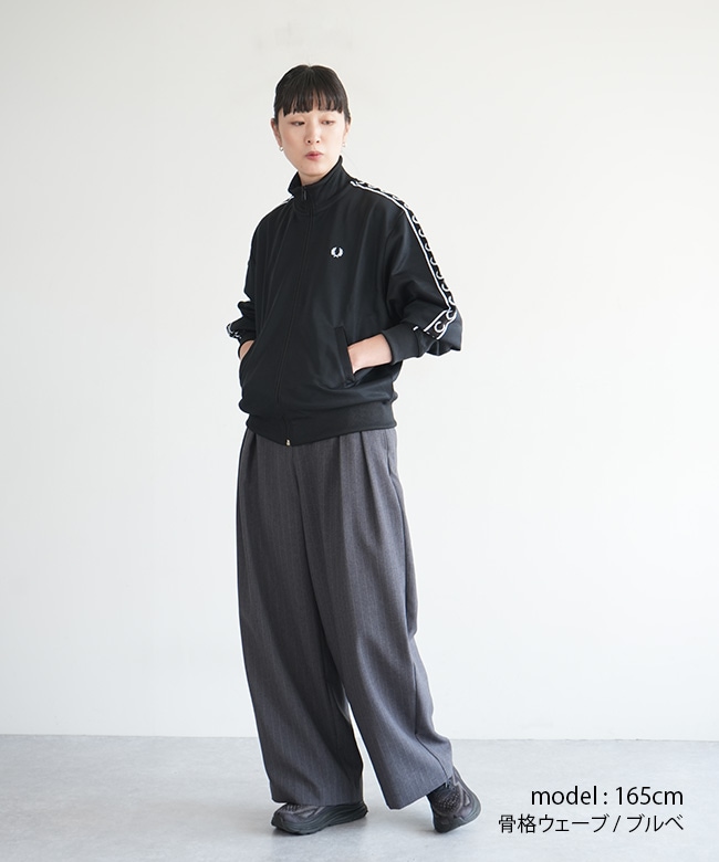 J9100]FRED PERRY(フレッドペリー) Taped Track Jacket テープド