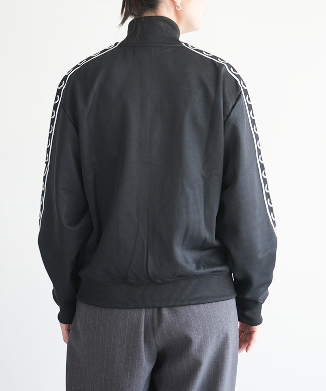 FRED PERRY トラックジャケット　XL J9100]FRED PERRY(フレッドペリー) Taped Track Jacket テープド