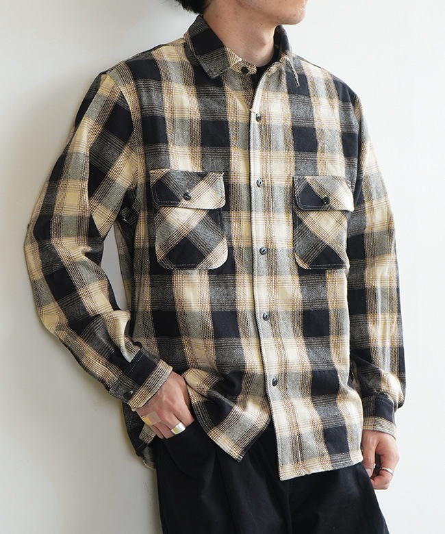 102535100/1/6]BIG MIKE(ビッグマイク) ヘビーフランネル ロング