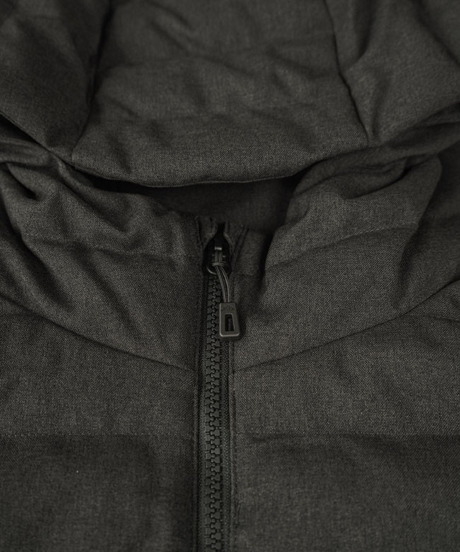 ◇[DT-A0186PWL]DANTON(ダントン) ウールライク ミドルダウンフード