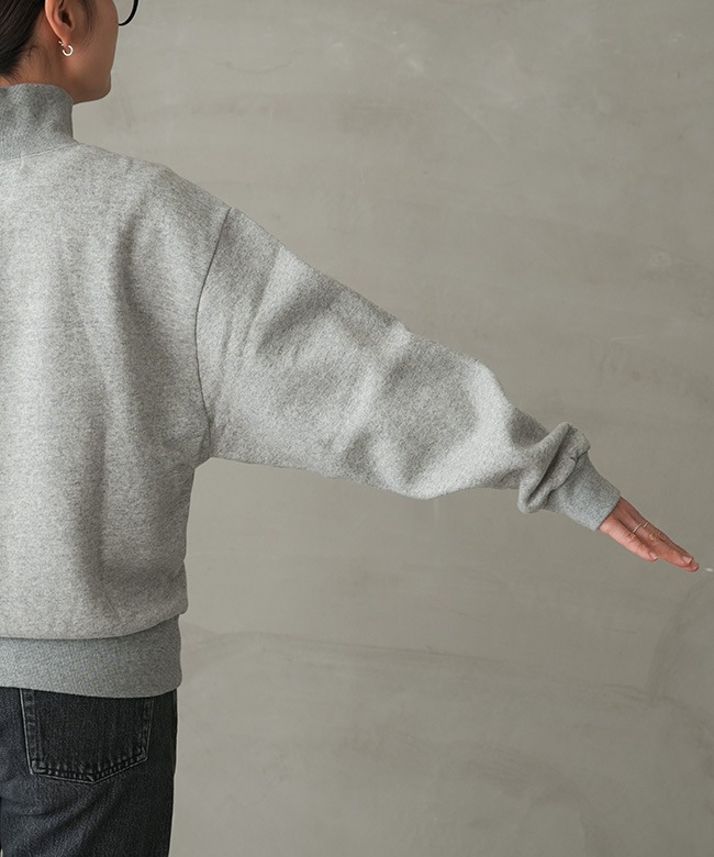 25AMSCU11]THE SHINZONE(ザ シンゾーン) HIGH NECK COMMON SWEATSHIRT