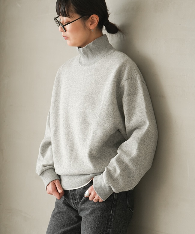25AWSCU11]THE SHINZONE(ザ シンゾーン) HIGH NECK COMMON SWEATSHIRT