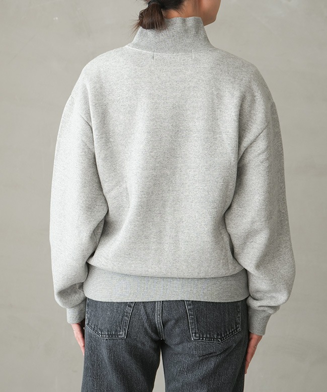 シンゾーン HIGH NECK COMMON SWEATSHIRT 06GRAY 25AMSCU11]THE SHINZONE(ザ シンゾーン) HIGH NECK COMMON SWEATSHIRT