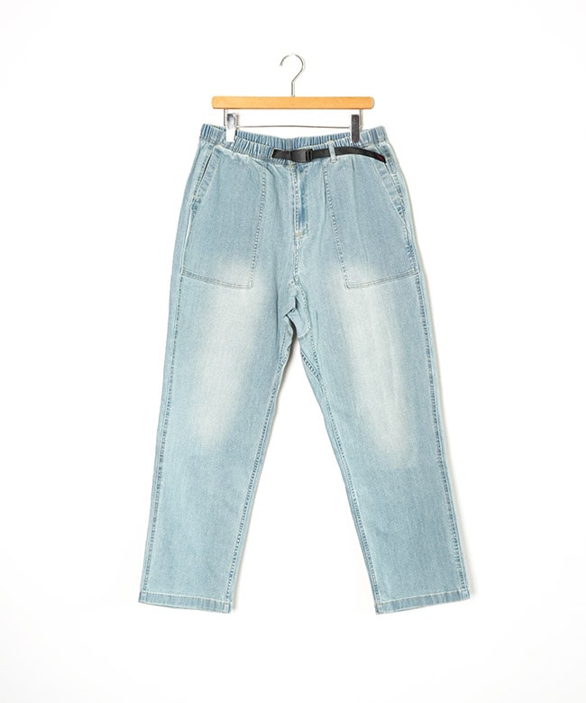 GRAMICCI ストレッチデニムルーズテーパードリッジパンツ M 新品未使用 GRAMICCI(グラミチ) STRETCH DENIM LOOSE TAPERED RIDGE PANT