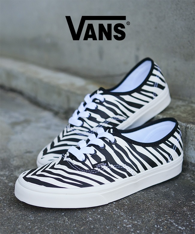VN000D7YBR]VANS(バンズ/ヴァンズ)Authentic ANIMALIER ZEBRA