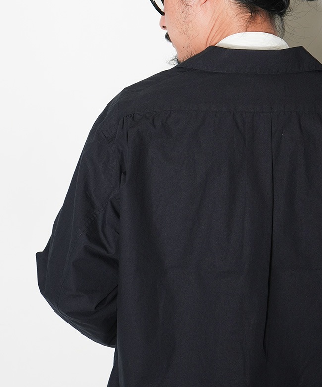 Caledoor(カレドアー)Cotton Linen Typewriter Shirts Jacket リネン