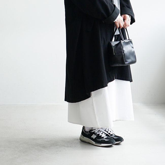 RB-FR0204CT]FIRMUM(フィルマム)経糸2/48紡毛ウール ノーカラーモッズ