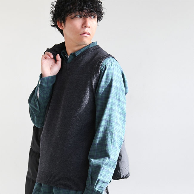 MOONCASTLE(ムーンキャッスル)Wool Heavy Weight Vest(ウール