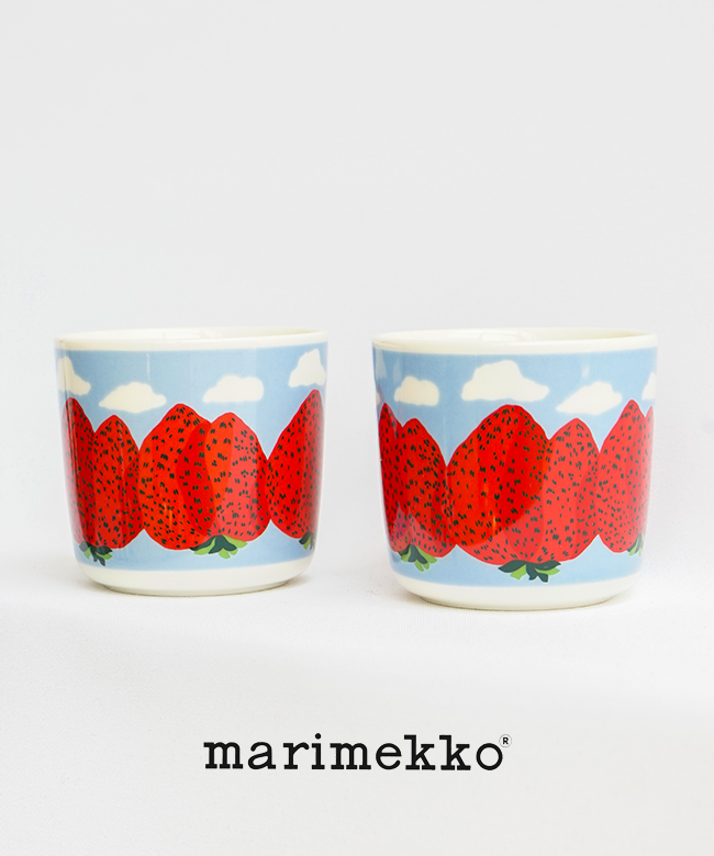 ●marimekko● Mansikkavuoret コーヒーカップセット 楽天市場】【20%OFF】【LINEクーポン有】マリメッコ marimekko
