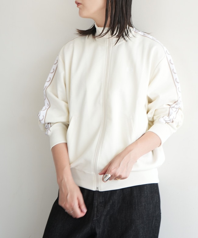J1106]FRED PERRY(フレッドペリー) TAPED TRACK JACKET テープトラック