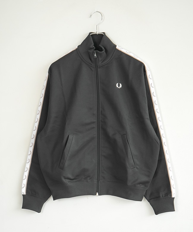 J1106]FRED PERRY(フレッドペリー) TAPED TRACK JACKET テープトラック