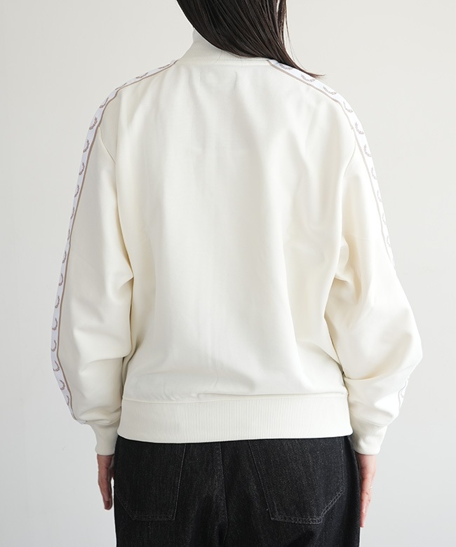 J1106]FRED PERRY(フレッドペリー) TAPED TRACK JACKET テープトラック