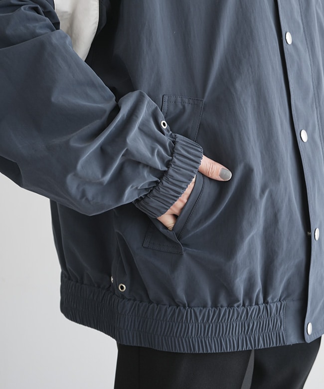 25AMSJK04]THE SHINZONE(ザ シンゾーン) BICOLOR TRACK JACKET