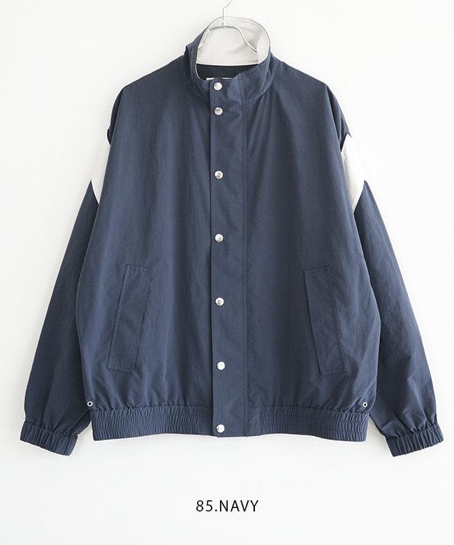 25AMSJK04]THE SHINZONE(ザ シンゾーン) BICOLOR TRACK JACKET