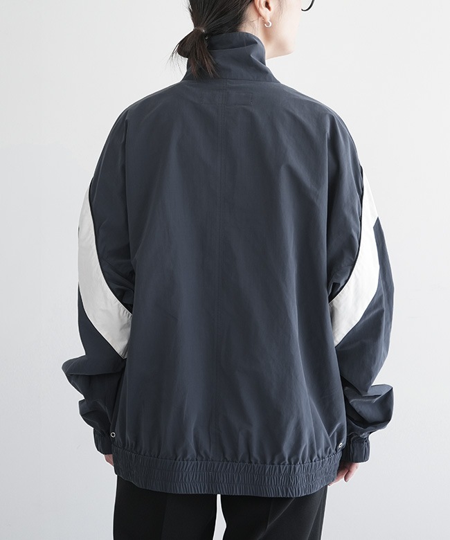 25AMSJK04]THE SHINZONE(ザ シンゾーン) BICOLOR TRACK JACKET