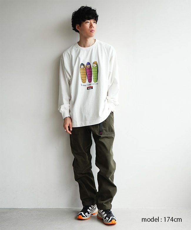 N2530-1L063Z]NANGA(ナンガ) ECO HYBRID L/S TEE/3SLB エコ