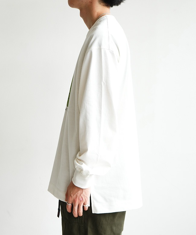 N2530-1L063Z]NANGA(ナンガ) ECO HYBRID L/S TEE/3SLB エコ