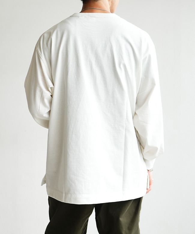 N2530-1L063Z]NANGA(ナンガ) ECO HYBRID L/S TEE/3SLB エコ