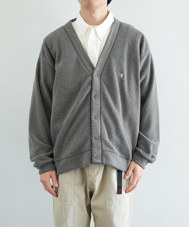 GY-C0477FFC]Gymphlex(ジムフレックス) V-NECK CARDIGAN Vネック