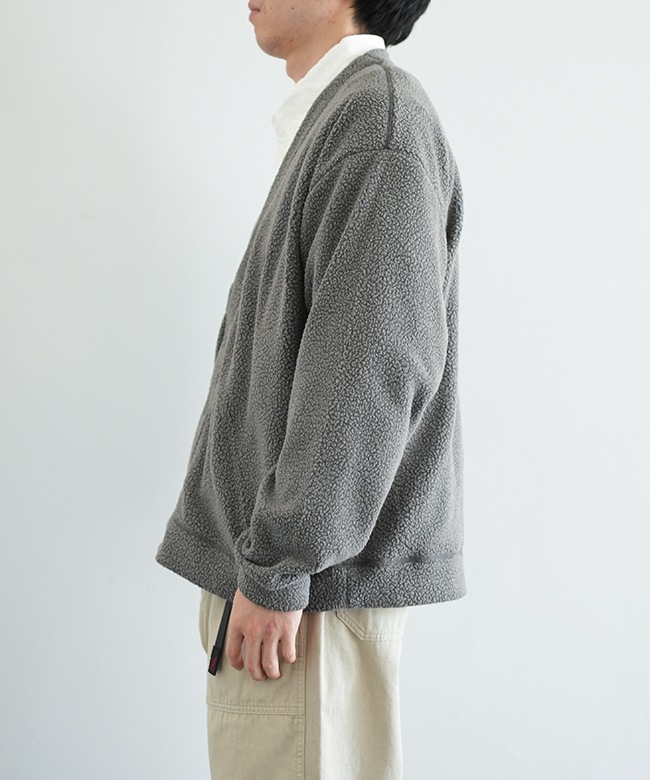 GY-C0477FFC]Gymphlex(ジムフレックス) V-NECK CARDIGAN Vネック