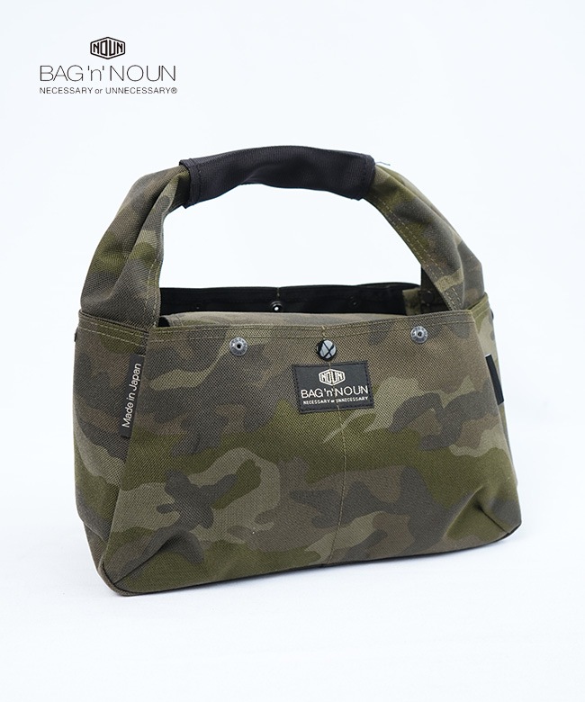 BAG'n'NOUN(バッグンナウン)JOINER 'S/CAMO' カモフラージュ 迷彩柄