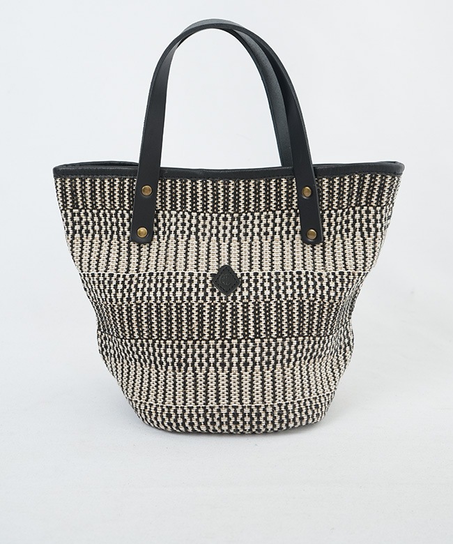 保存袋付き】CLEDRAN(クレドラン) HAND＆WORK FLOWER PATTERN TOTE 