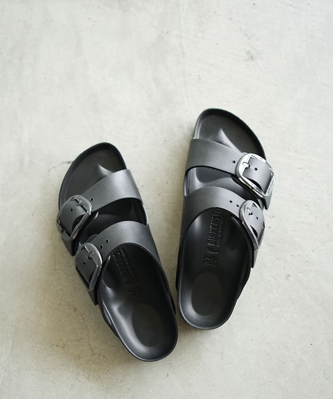 BIRKENSTOCK ブラック サンダル BIRKENSTOCK(ビルケンシュトック) Arizona Big Buckle EVA アリゾナ