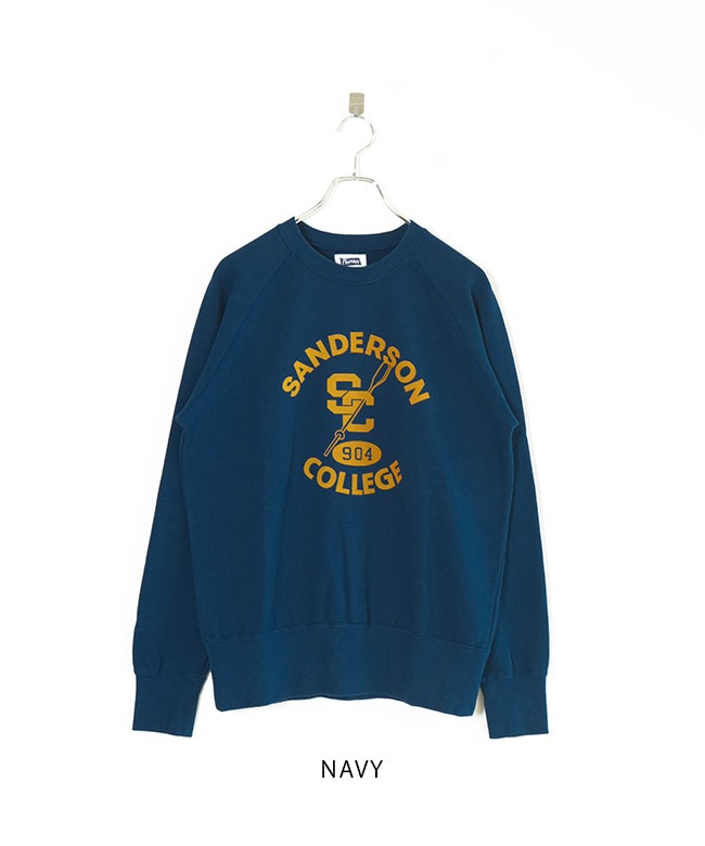 SALE 30%OFF】Pherrow's(フェローズ) ラグランスリーブスウェット