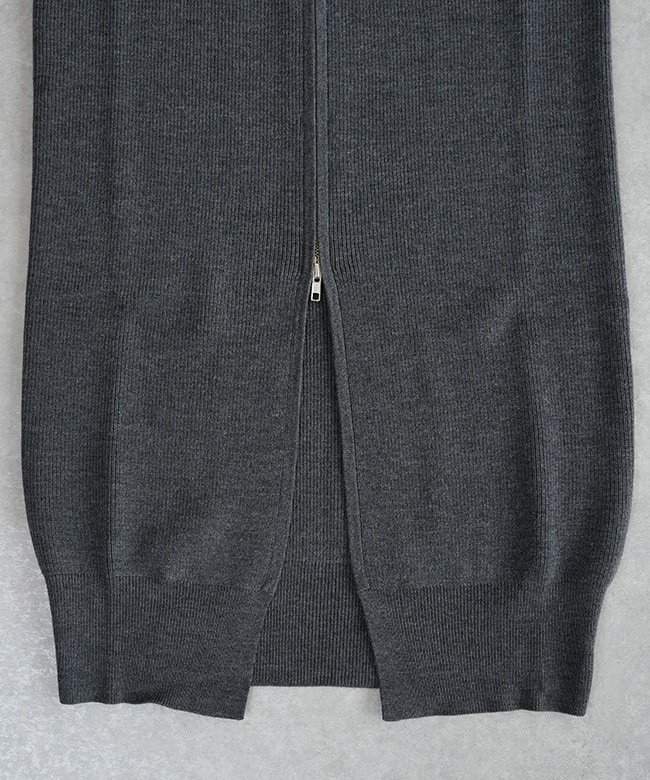 シンゾーン 24AW LONG KNIT GILET ニット ジレ FO グレー Shinzone - シンゾーン 24AW LONG KNIT GILET ニット ジレ FO グレーの