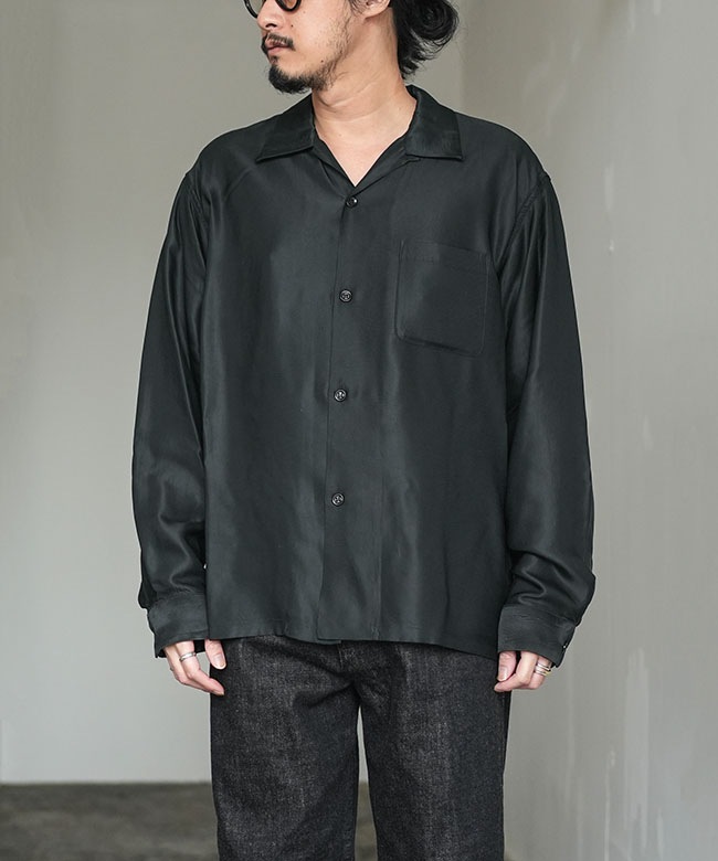 SALE 50%OFF】[GL29431]gold(ゴールド) ACETATE L/S SUKA SHIRT 