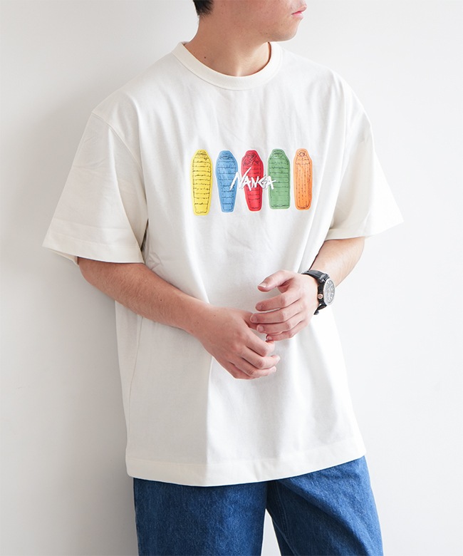 N2500-1M023Z]NANGA(ナンガ) ECO HYBRID TEE (SB PT) エコ