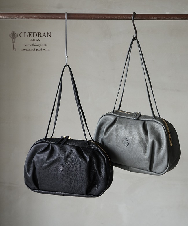 保存袋付き】CLEDRAN(クレドラン)GALE TUCK BOSTON ガレ タック