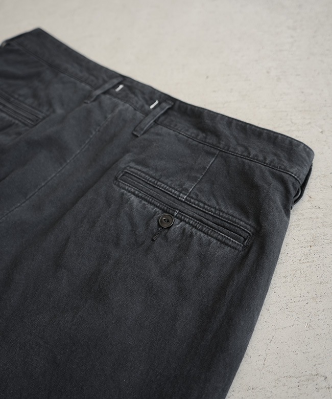 nonnative(ノンネイティブ) OFFICER CHINO TROUSERS C/Li CANVAS