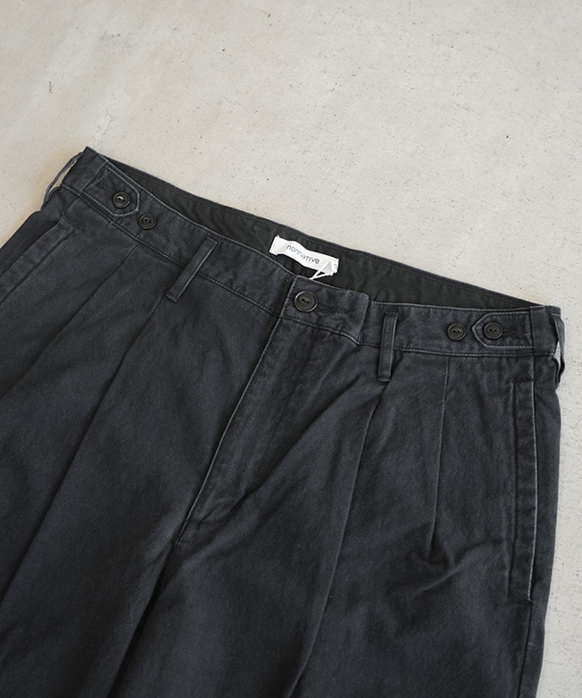 nonnative(ノンネイティブ) OFFICER CHINO TROUSERS C/Li CANVAS