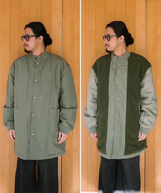 SALE 30%OFF】modem design(モデムデザイン) reversible boa coat