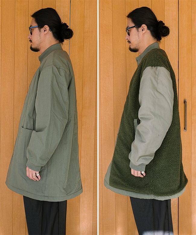 fdomのリバーシブルボアコート SALE 30%OFF】modem design(モデムデザイン) reversible boa coat