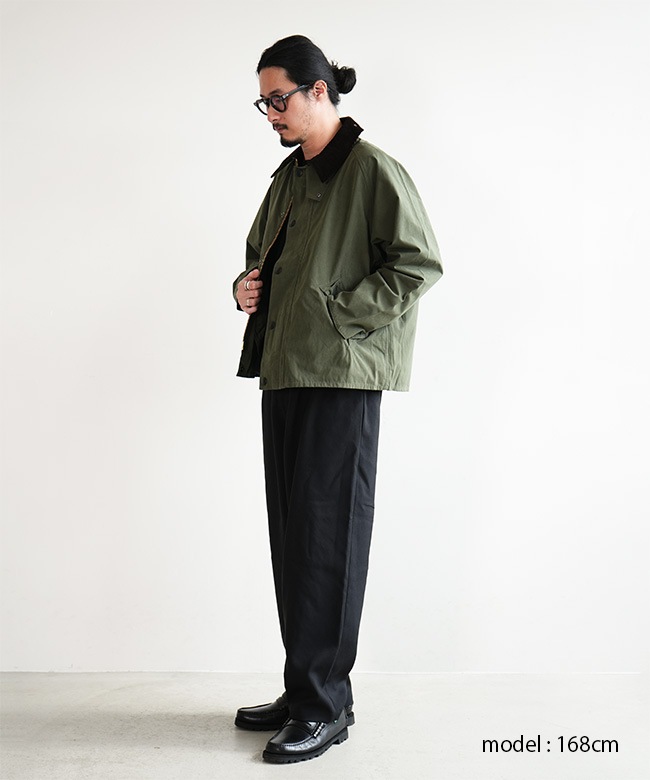 MCA0931]Barbour(バブアー) TRANPORTER(トランスポーター/ピーチスキン