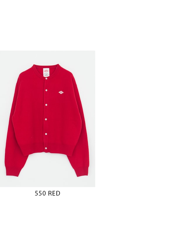 DT-D0031LMW]DANTON(ダントン)CREW NECK CARDIGAN(クルーネック