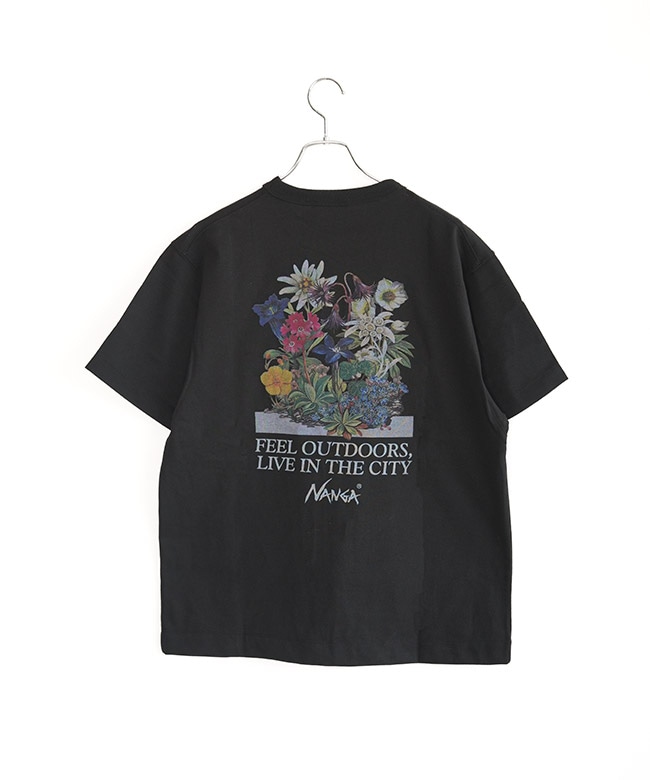 NANGA(ナンガ) ECO HYBRID VINTAGE FLOWER TEE エコハイブリッド