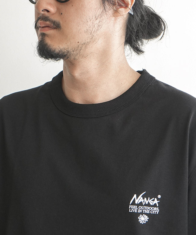 NANGA(ナンガ) ECO HYBRID VINTAGE FLOWER TEE エコハイブリッド