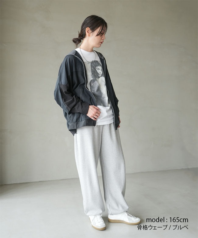 SUNNY SIDE UP リメイクChampionパーカー sunny side up(サニーサイドアップ)T-PARKA リメイクTシャツフロント