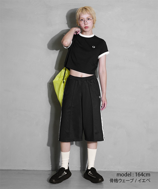 FRED PERRY(フレッドペリー) Taped Track Shorts テープライントラック