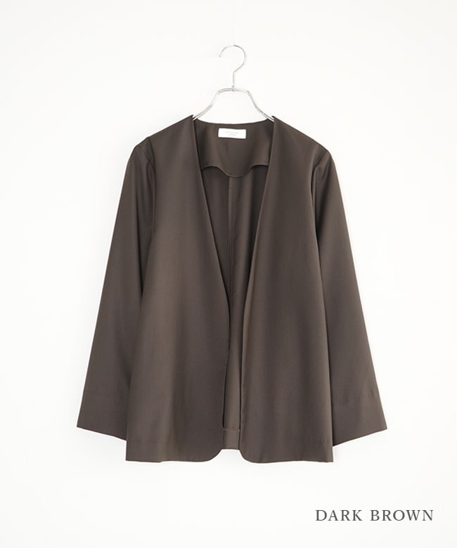 ◇[SMLM-JK]SOLAMONAT LARME(ソラモナラーム) ノーカラージャケット