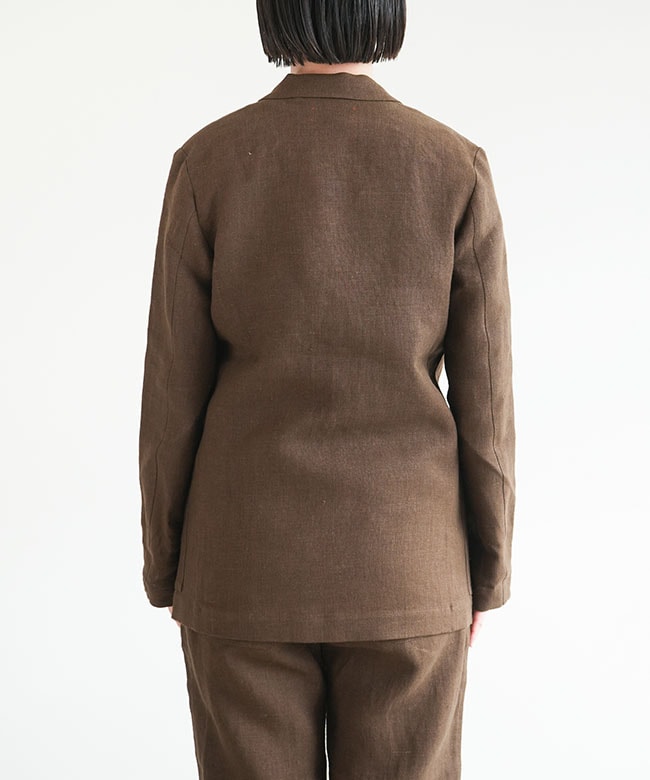 MEYME メヤメ GLENCHECK LINEN JACKET 美品 11_000000021398.jpg?1710834411